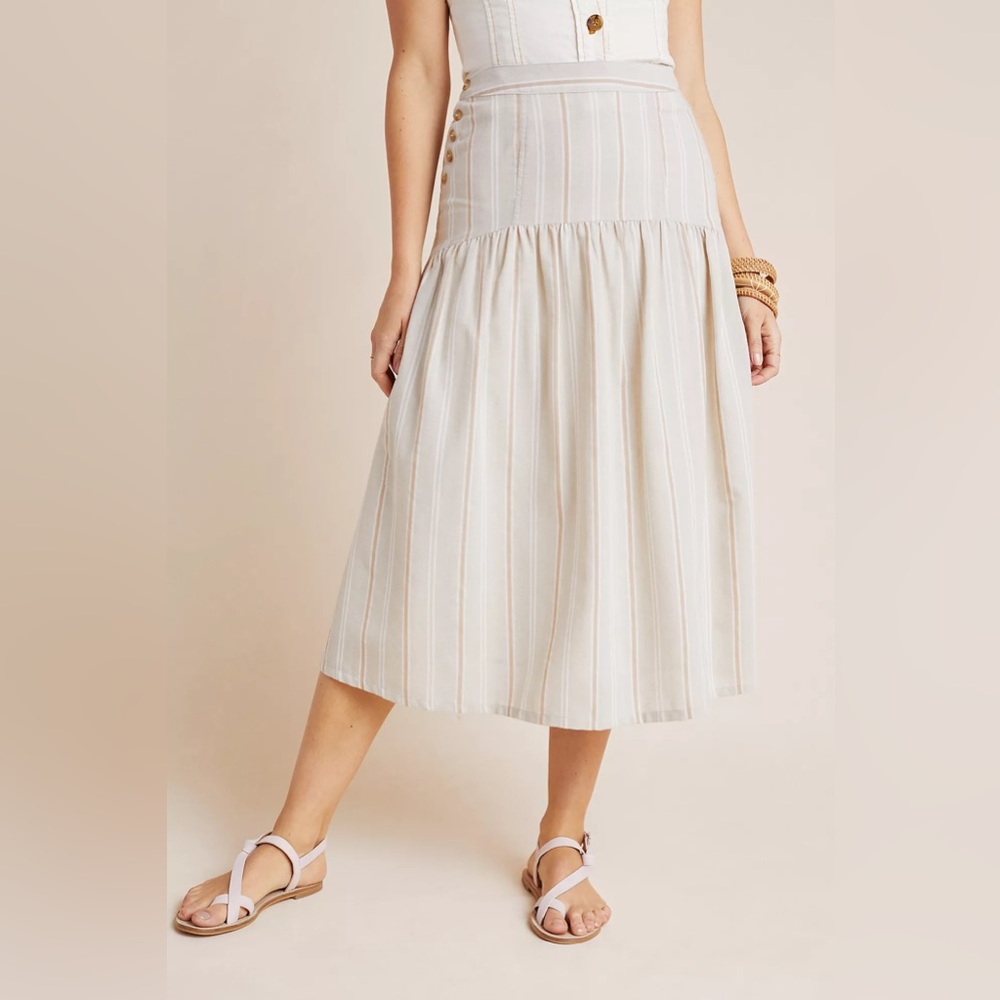 Anthropologie Maeve Evonna Skirt NWOT Size 14